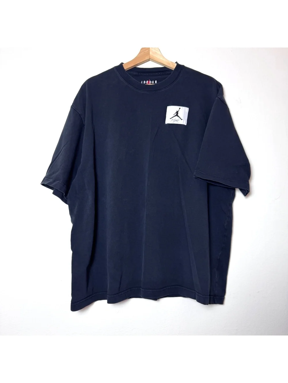 Air Jordan Flight Essentials t-shirt black oversized short sleeve size XL